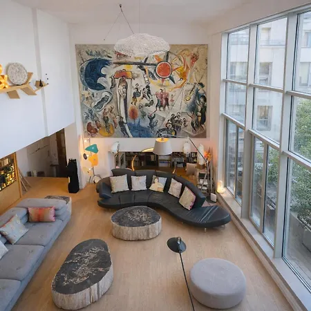 New Triplex Sacre-coeur With Ac - Jacuzzi & 360 Rooftop 아파트 *