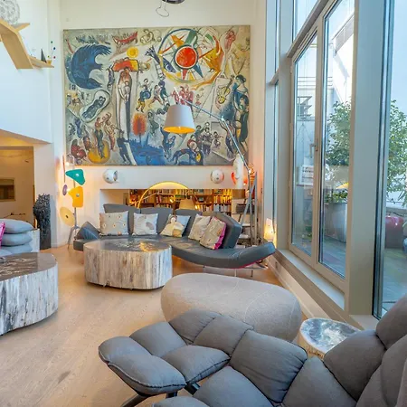 New Triplex Sacre-coeur With Ac - Jacuzzi & 360 Rooftop Διαμέρισμα