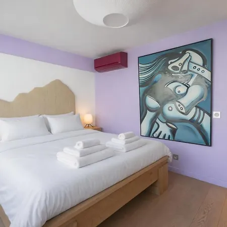 New Triplex Sacre-coeur With Ac - Jacuzzi & 360 Rooftop Apartment *